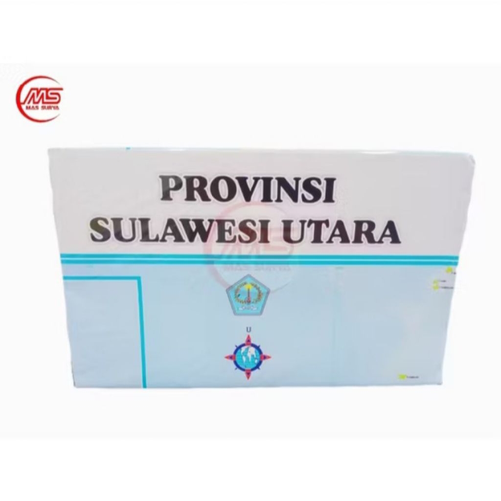 

Peta Provinsi Sulawesi Utara (Lipat Besar)