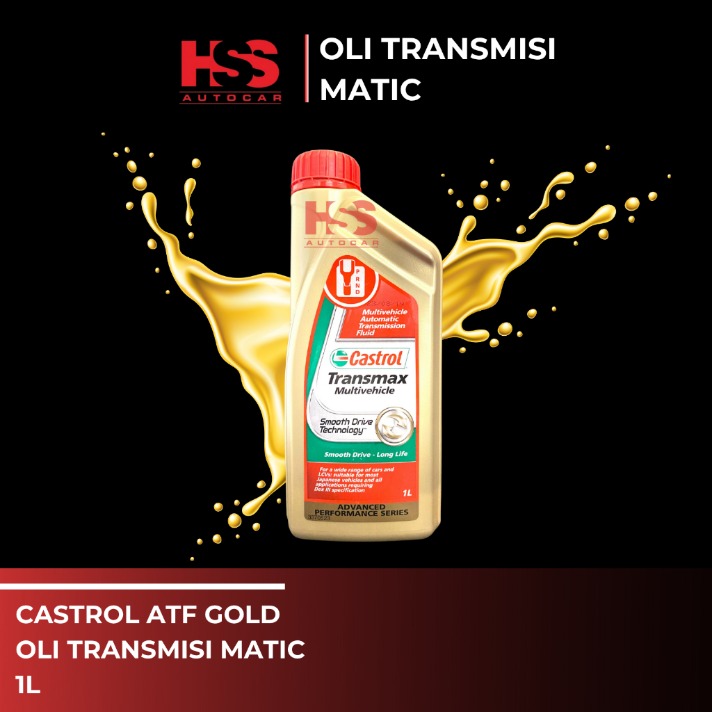Oli Transmisi Castrol Matic ATF Gold 1L/ Oli Transmisi Castrol ATF
