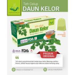 

Teh Celup Daun Kelor Tazakka. Ampuhl Mengobati Asam Urat, Reumatik. Menurunkan Kolesterol dan gula darah. Mengatasi nyeri sendi. sebagai Nutrisi tubuh. isi 20 kantong