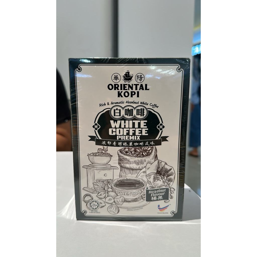 

Oriental Kopi White Coffee Hazelnut Flavour Malaysia