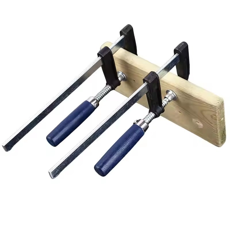 COD CEK DULU  Klem Clamp Jepit F Clamp Papan Kayu / Clamp Penjepit Kayu Besi / Penjepit