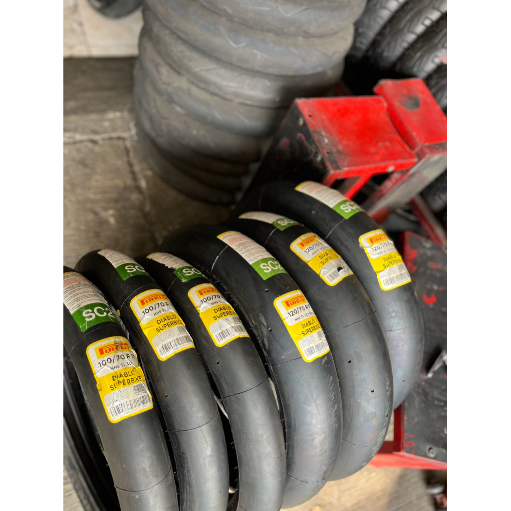 PROMO Pirelli Diablo Superbike 120/70-17 dan 100/70-17 New