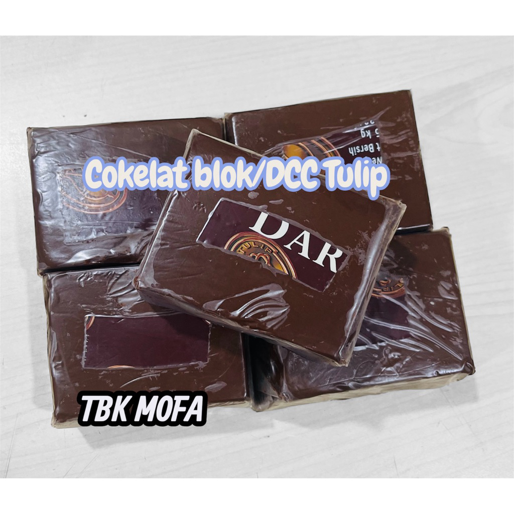 

Cokelat Blok Tulip / Dark Compound Chocolate TULIP 250 Gram