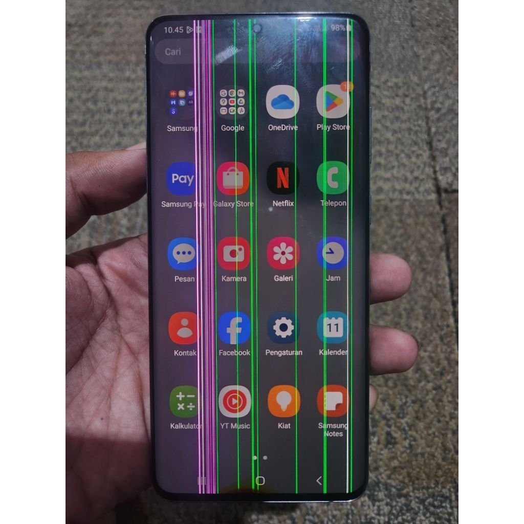 LCD layar samsung s20+ s20 plus untuk tes