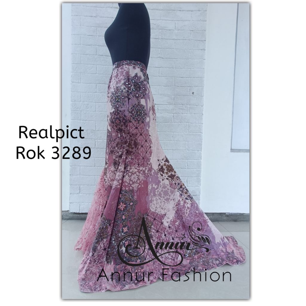 Realpict rok 3289 rok mermaid rok wisuda rok duyung ekor