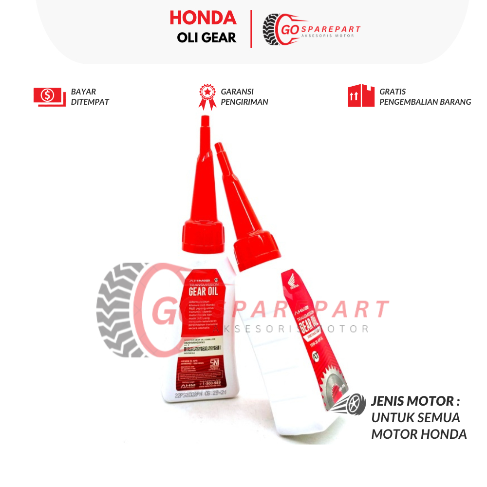 OLI GEAR  HONDA SCOOPY / OLI AHM GEAR OIL  MOTOR VARIO / OIL PELUMAS BEAT / OLI MATIC PCX / OLI GARD