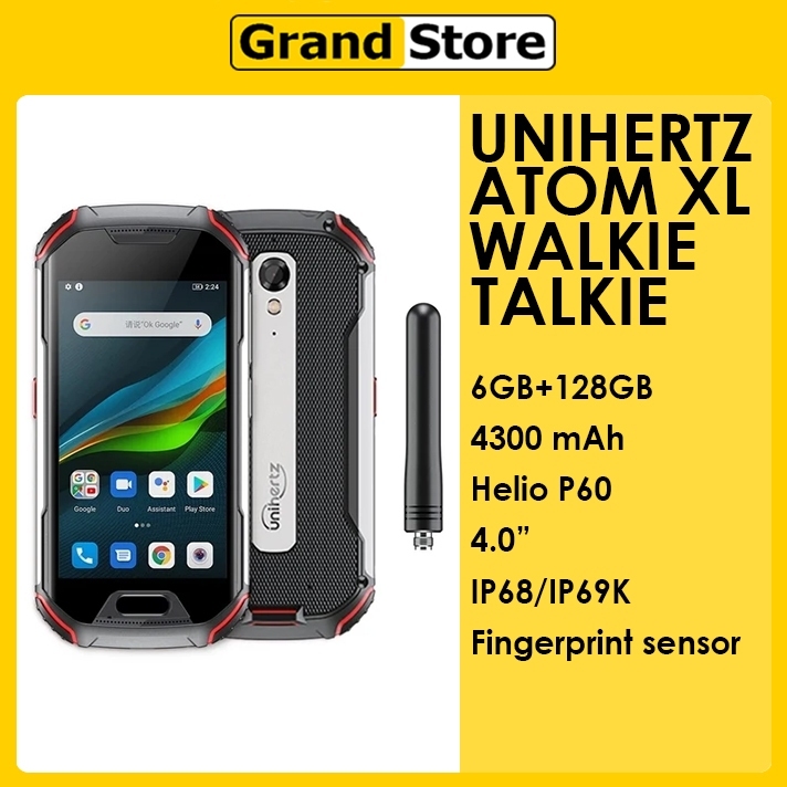 Unihertz Atom XL DMR Walkie-Talkie Rugged Mobile phone IP68