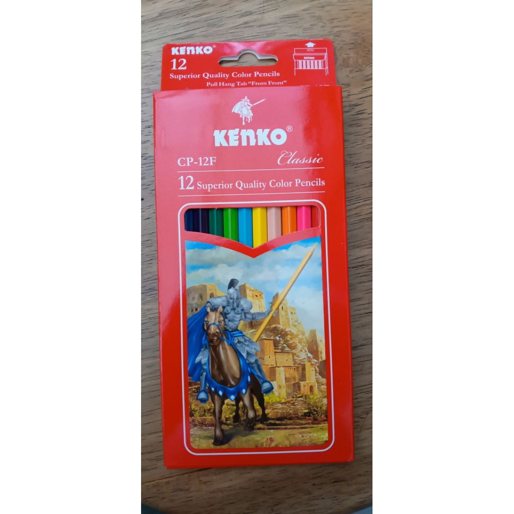 

pensil warna/cat kayu kenko panjang 12 warna kualitas bagus dan terang