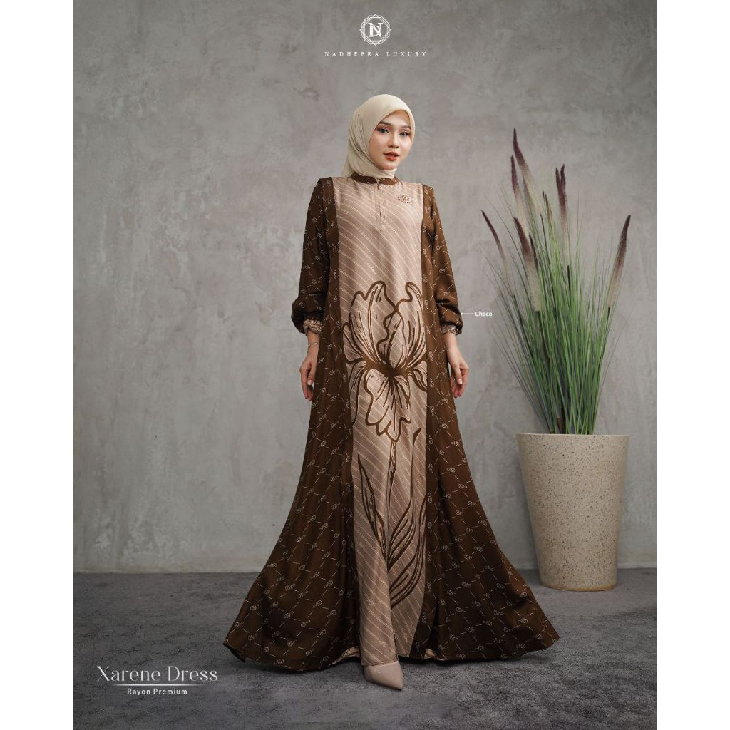 XARENE DRESS||RAYON PREMIUM||NADHEERA LUXURY