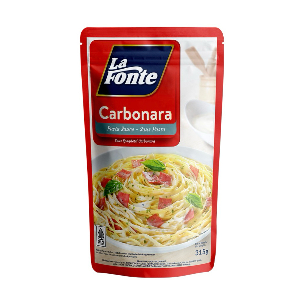 

LA FONTE SAUS PASTA CARBONARA 315g