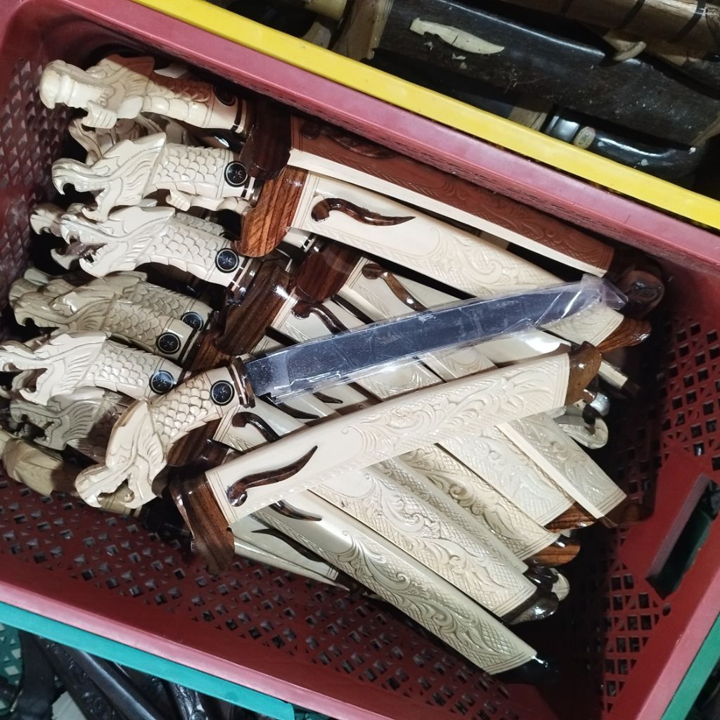 Golok sembelih baja per premium super tajam