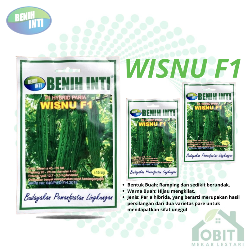 BENIH BIJI PARE|BENIH PARE UNGGUL BENIH PARE WISNU ORIGINAL KEMASAN PABRIK