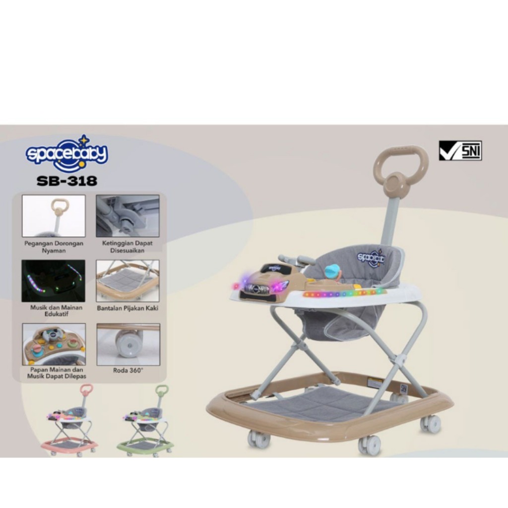 Space Baby Baby Walker 318 / Apolo Bayi / Baby Walker