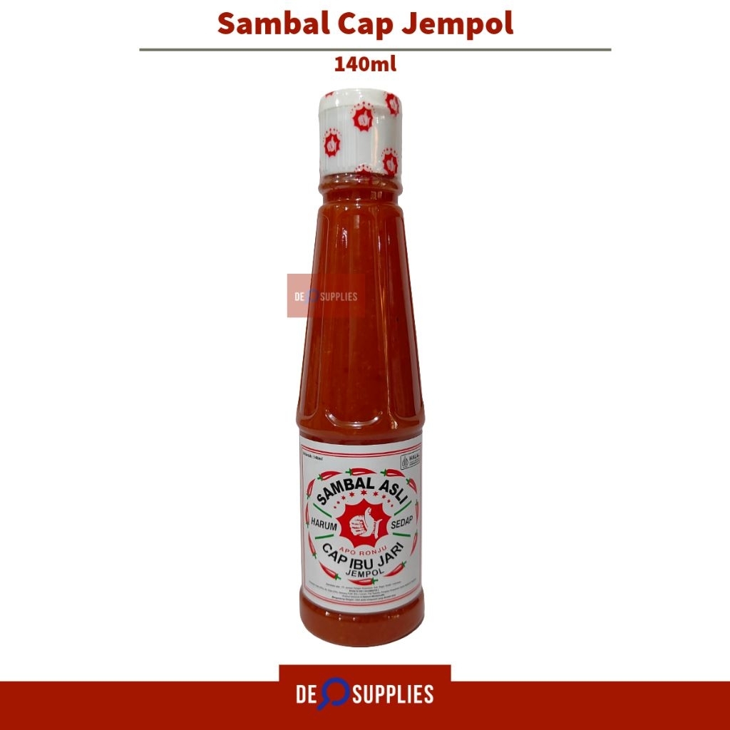 

Sambal Cap Jempol Ori 140ml - Sambel Asli Cap Ibu Jari Harum Sedap Halal