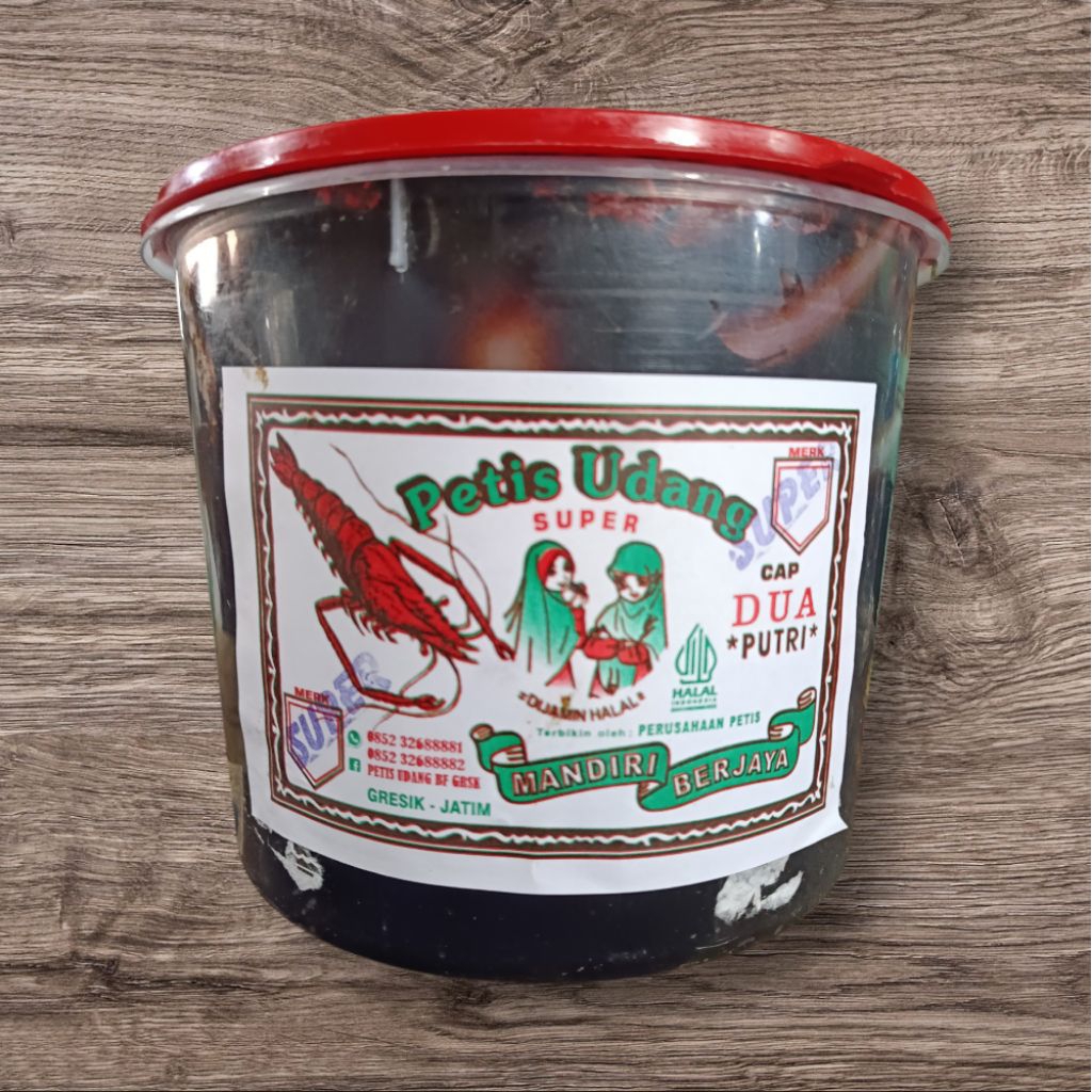 

petis udang super no.1 6kg + toples