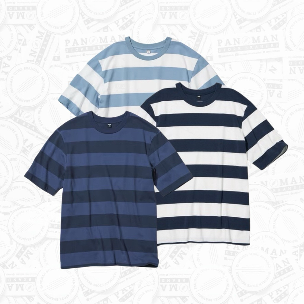 UNIQLO KAOS OVERSIZE STRIP