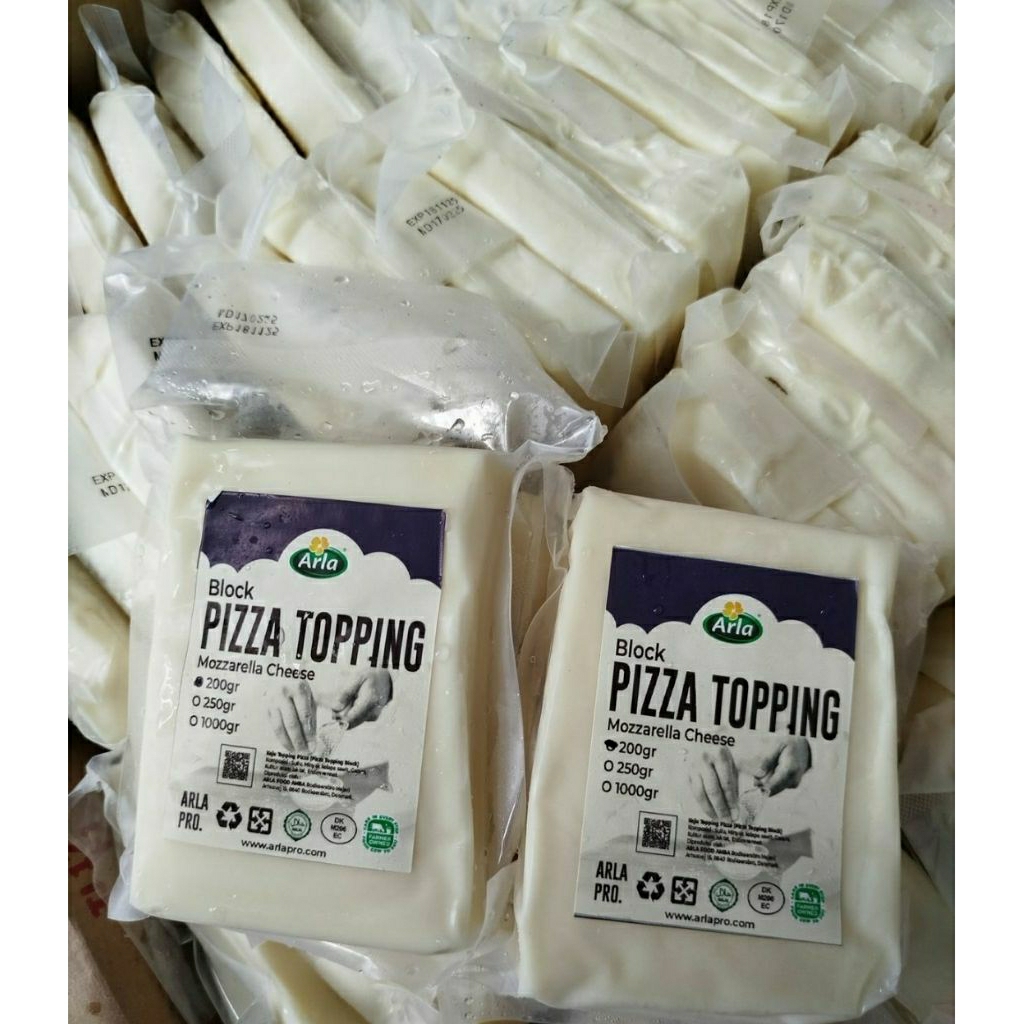 

arla block pizza topping Mozarella cheese 200g