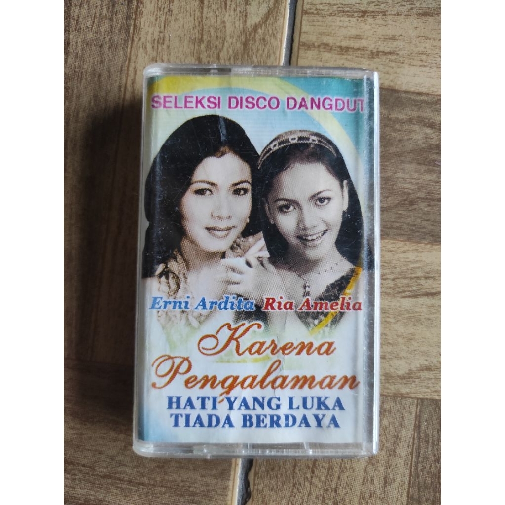 kaset pita seleksi disco dangdut ERNI ARDITA ,RIA AMELIA (baca deskripsi)