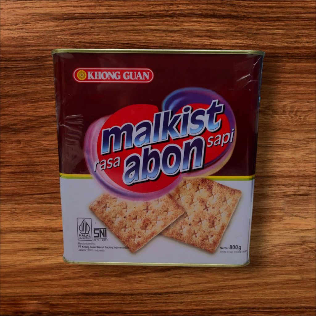 

Banting Harga Malkist Abon 800g|Obral Murah Khong Guan Malkist Abon Sapi