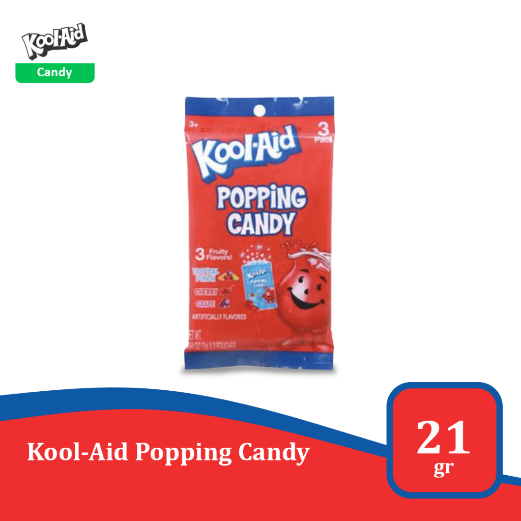 

Kool Aid Popping Candy 0.74 oz - Makanan Impor USA