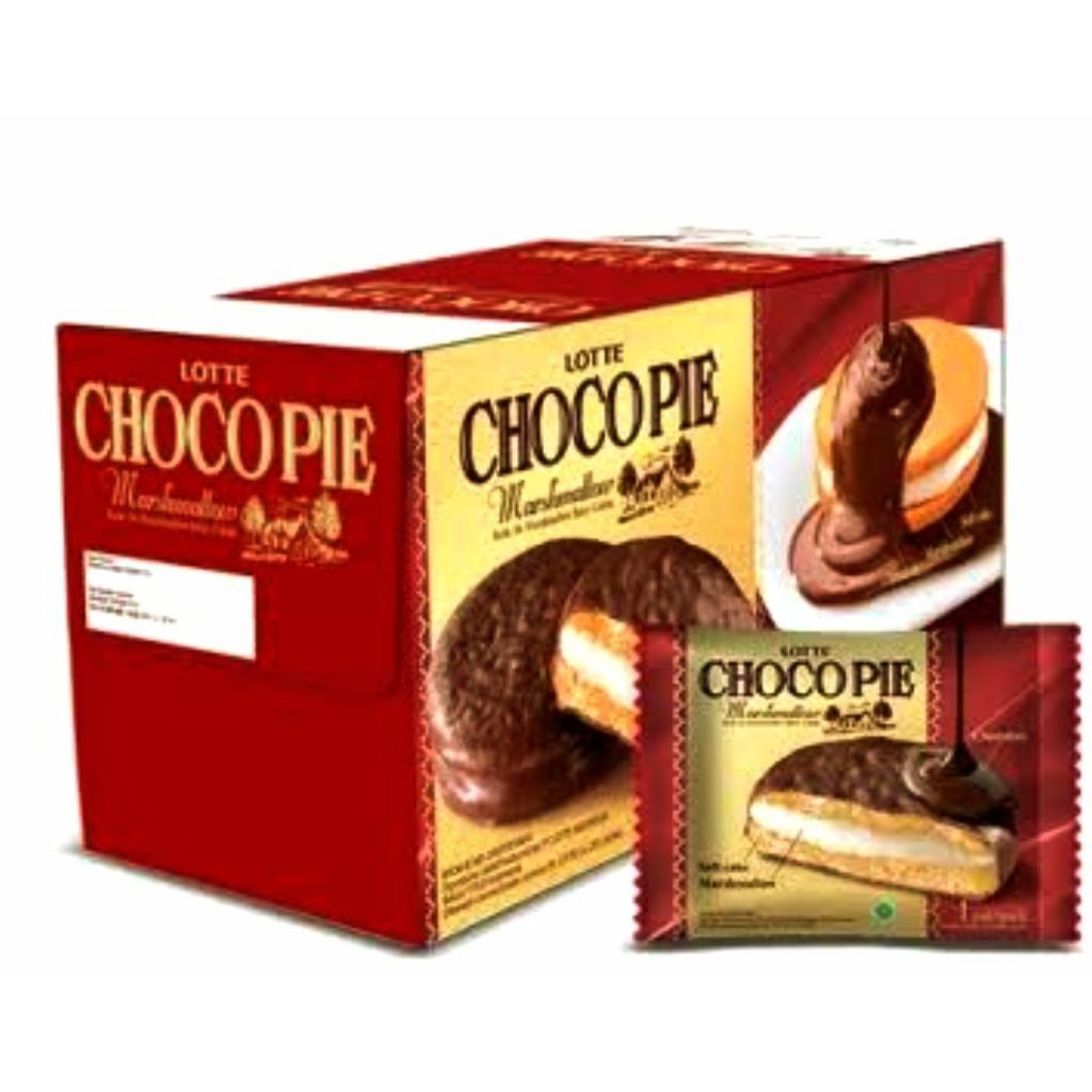 

Chocopie Lotte coklat