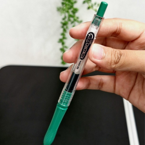 

ZEBRA Kokoro Gel Pen – Hijau