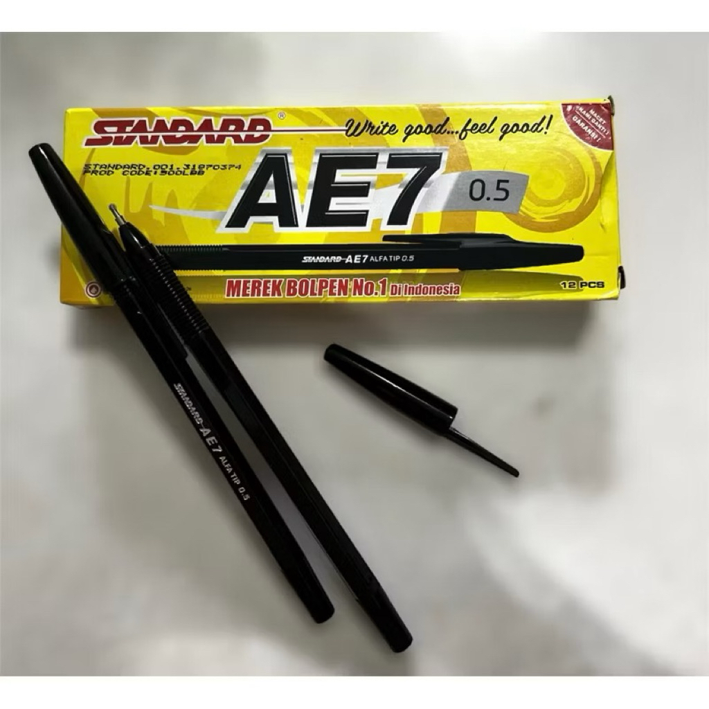 

Pulpen AE7 Standard Murah (1 Pcs) || Bolpoint Standard AE7 || Bolpoin