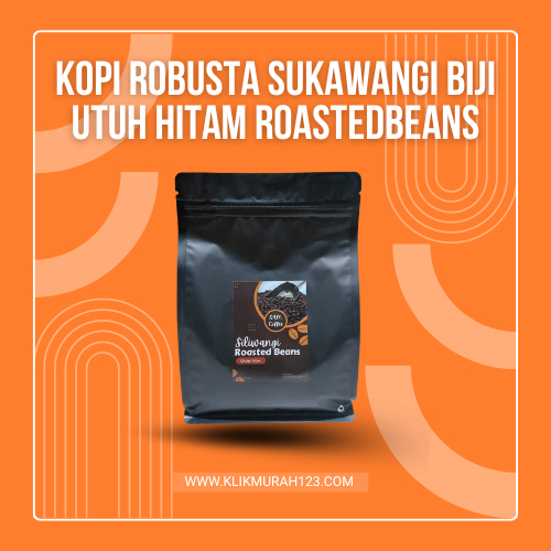 

Kopi Robusta SUKAWANGI biji utuh HITAM ROASTEDBEANS