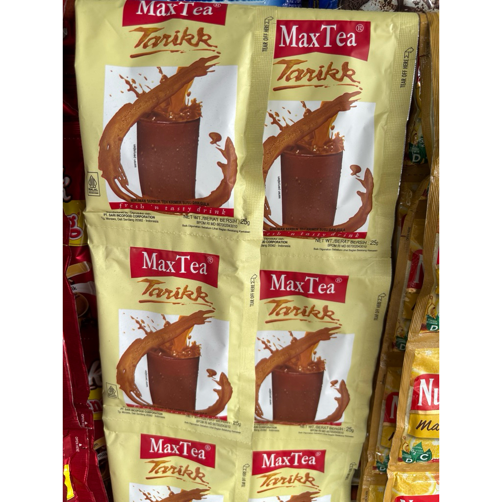 

max tea tarik isi 10pcs (grosir)