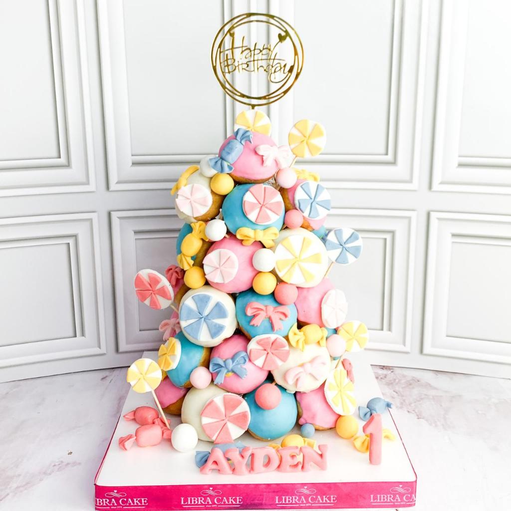 

Donat/Donat Ulang Tahun/Donat tema Permen/Donat Birthday jakarta