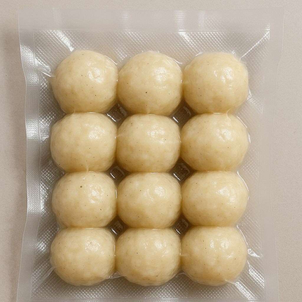 

Baso aci 12 biji isi sosis/mercon (Baso saja tanpa bumbu)