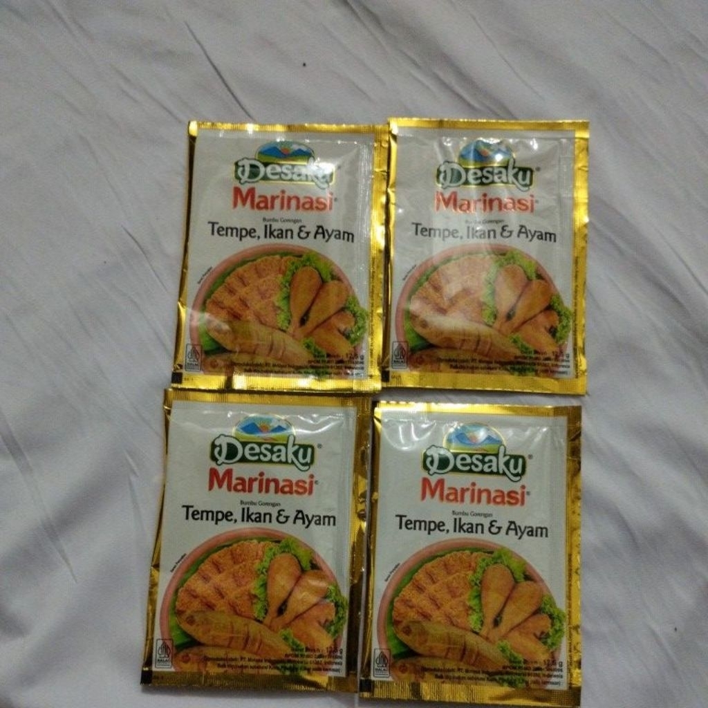 

desaku marinasi tempe,ikan,ayam