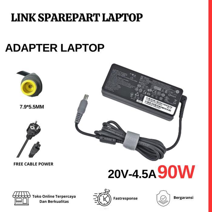 Adaptor 90W 20V 4.5A 7.9*5.5mm Laptop Adapter Charger Thinkpad T400 T410 T410i T400s T420 T420s T500
