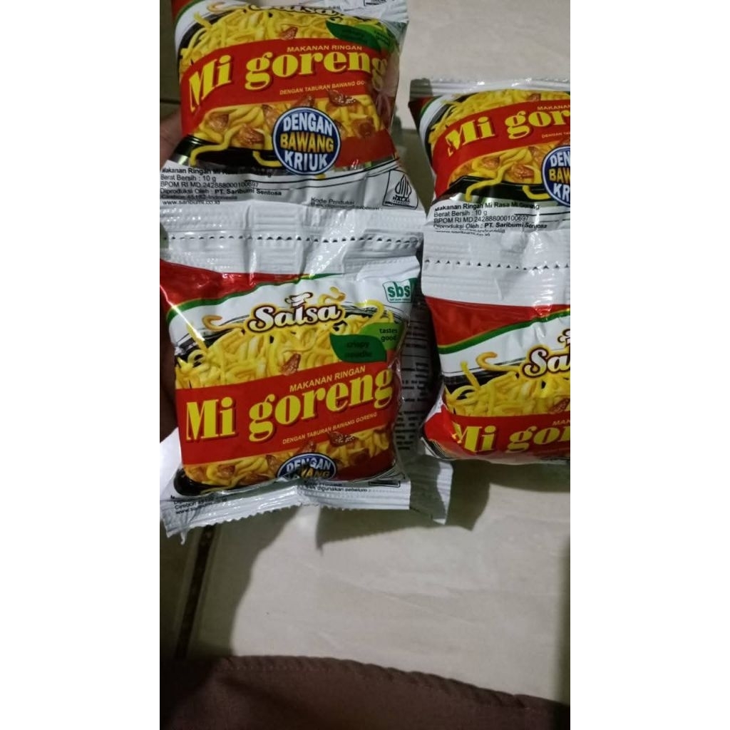 

Salsa mie goreng 1 renteng