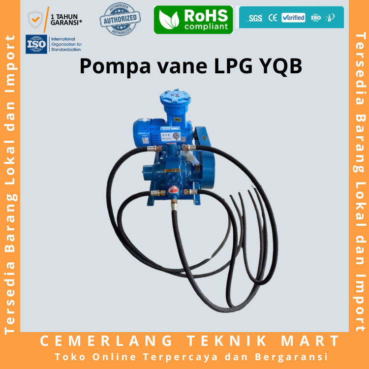 Pompa Transfer Isi Gas LPG Golden Power Pompa Pengisi Mobil Gas LPG 3 Selang Gun Nozzle Pump Truck L