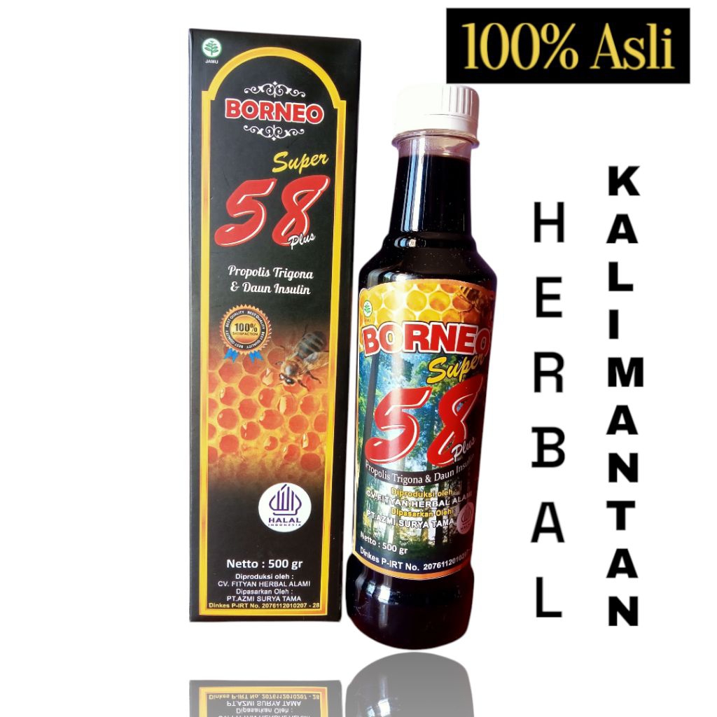 Madu Borneo 58 Asli Kalimantan