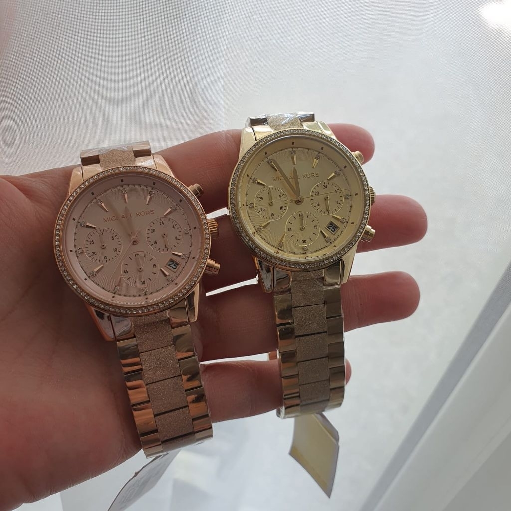 TERBARU JAM TANGAN WANITA RANTAI TYPE MK6597 & MK6598