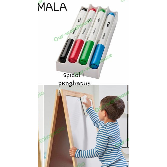 

MLA Spidol papan tulis dengan tempat / penghapus