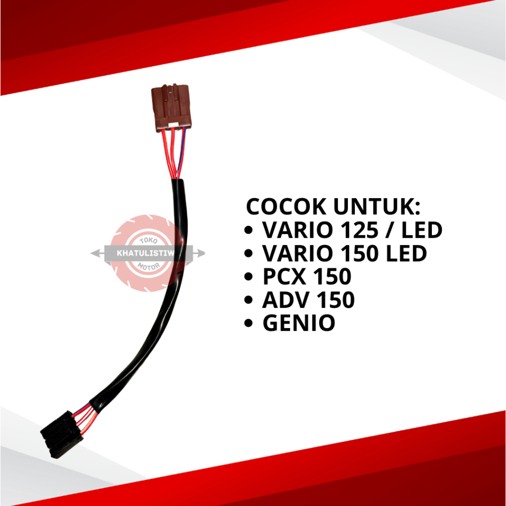 SOKET ECU VARIO 125 VARIO 150 LED PCX 150 ADV 150 GENIO SOCKET ECM ECU VARIO 125 K59 VARIO 150 SOKET