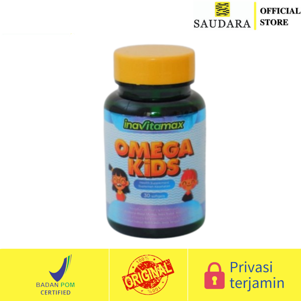 Inavitamax Omega Kids (30 Kapsul Lunak)