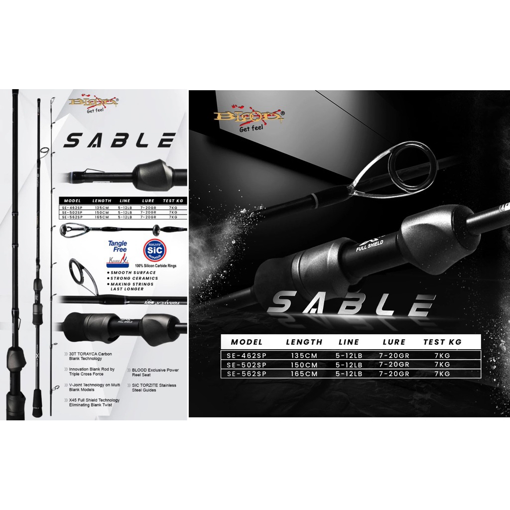 joran blood sable 562 sp 165cm