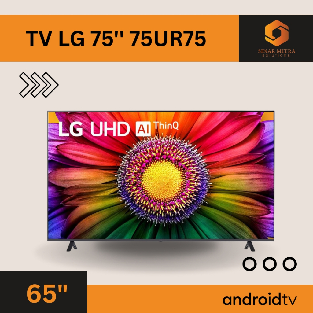 LG 75 INCH  LED Smart TV 75UR7550