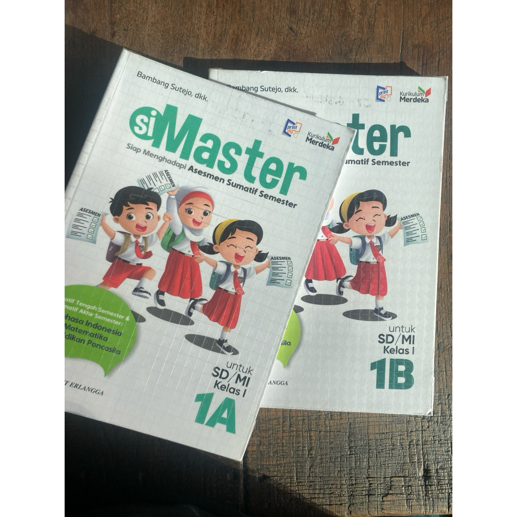simaster 1a dan 1b - erlangga (bekas)