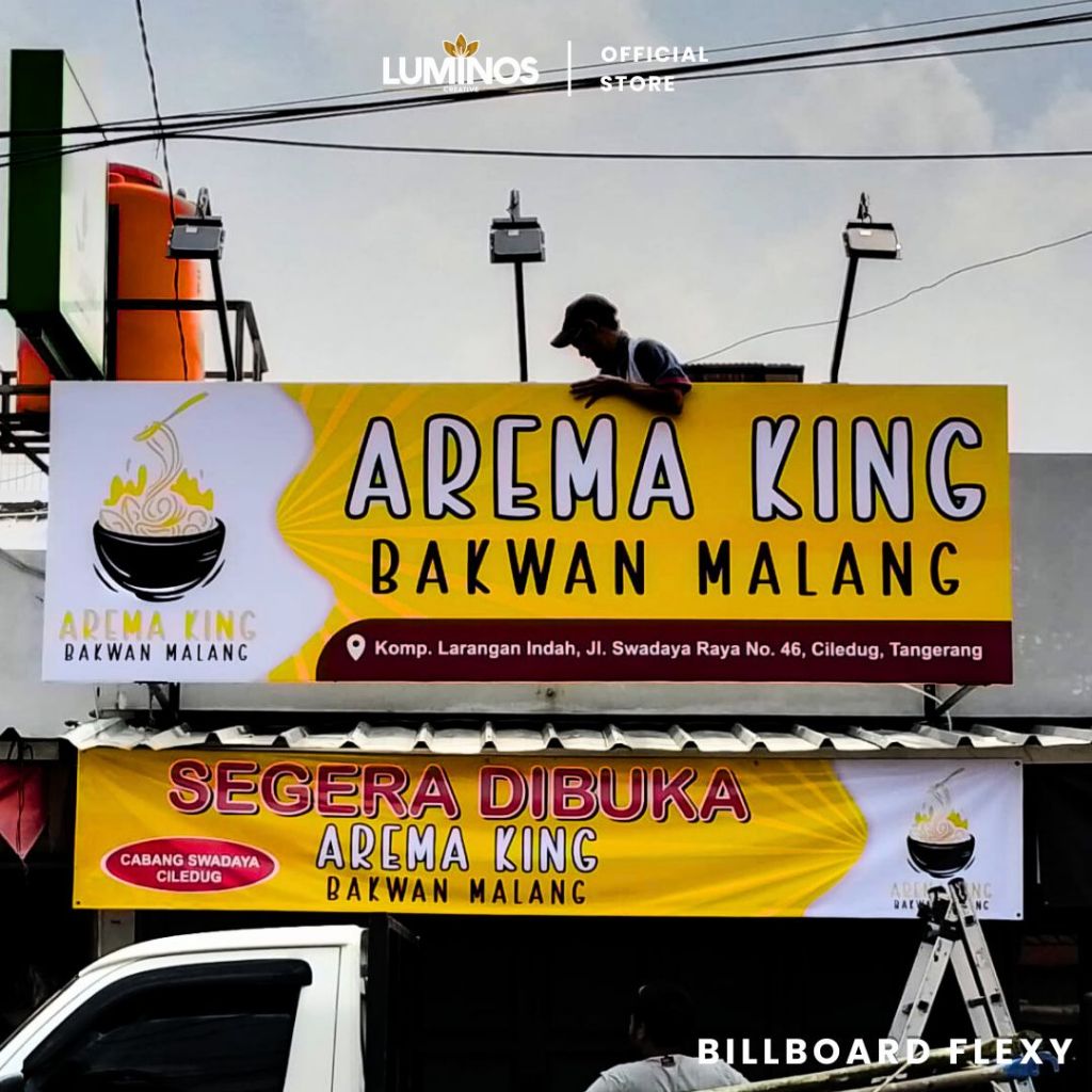 Custom Billboard Papan Nama Toko | Reklame