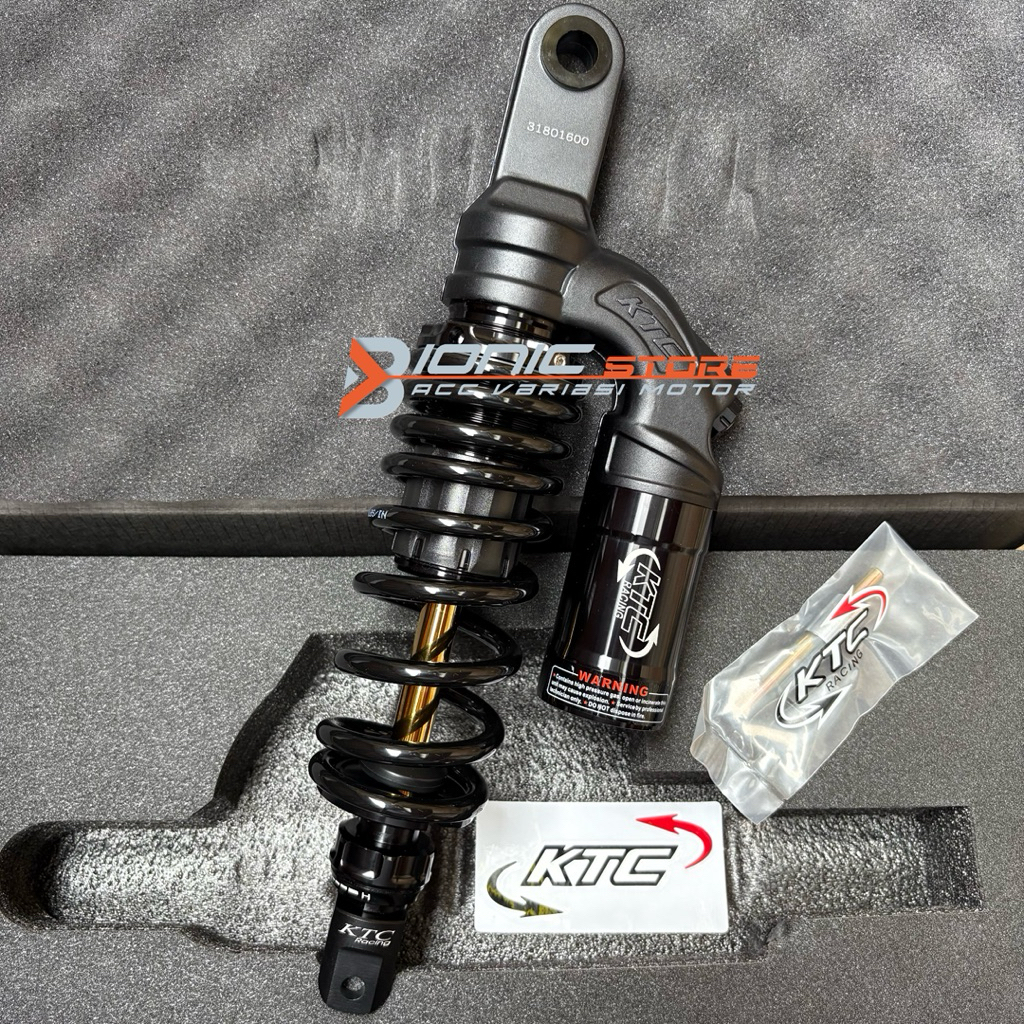 Shock breaker KTC RACING EVO 310mm 330mm Vario 125/150 Beat Mio Sporty Original Klik Rebound