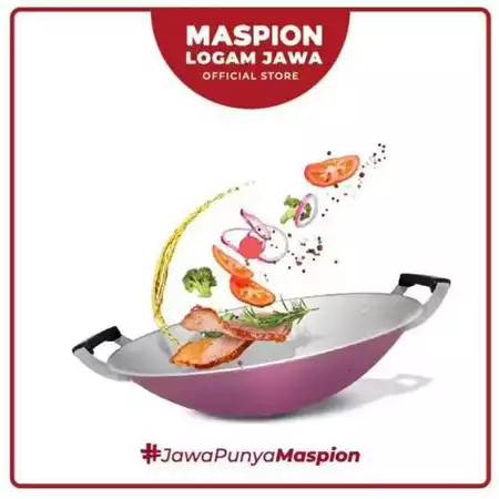 WAJAN PENGGORENGAN CLARITA MASPION LOGAM JAWA 30 CM