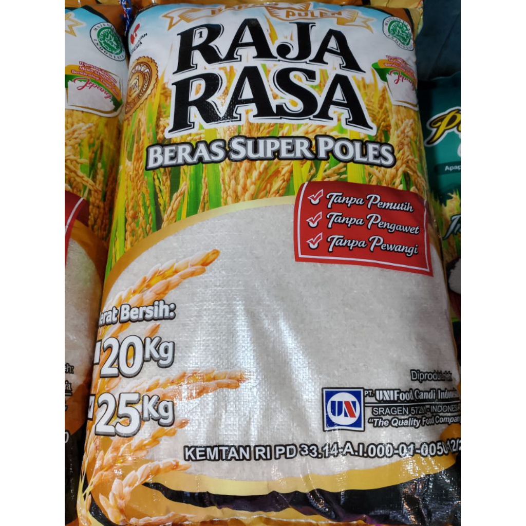 

Beras Raja Rasa Super Poles 25kg