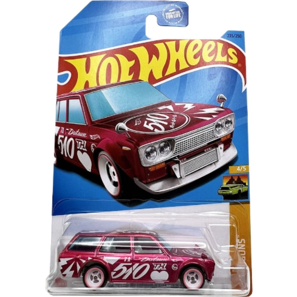 (STH) SUPER TREASURE HUNT HOT WHEELS DATSUN BLUEBIRD [WAGON 510]