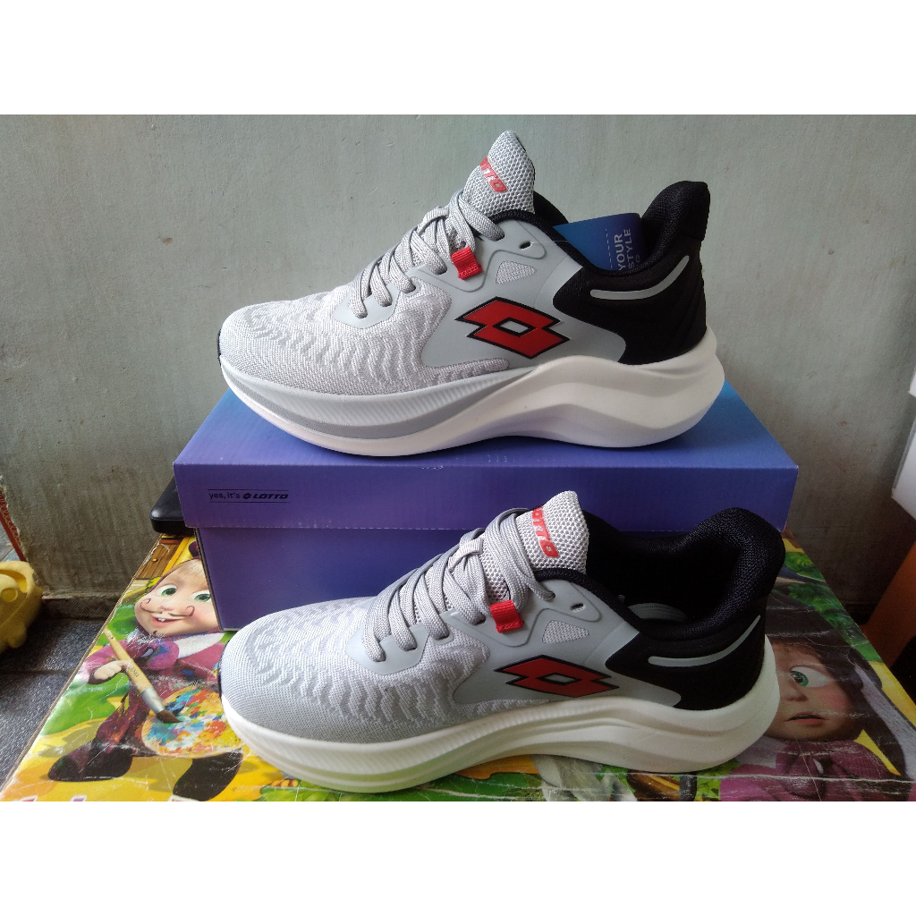 Sneaker Lotto Danilo Grey Man Woman Running Shoes Original