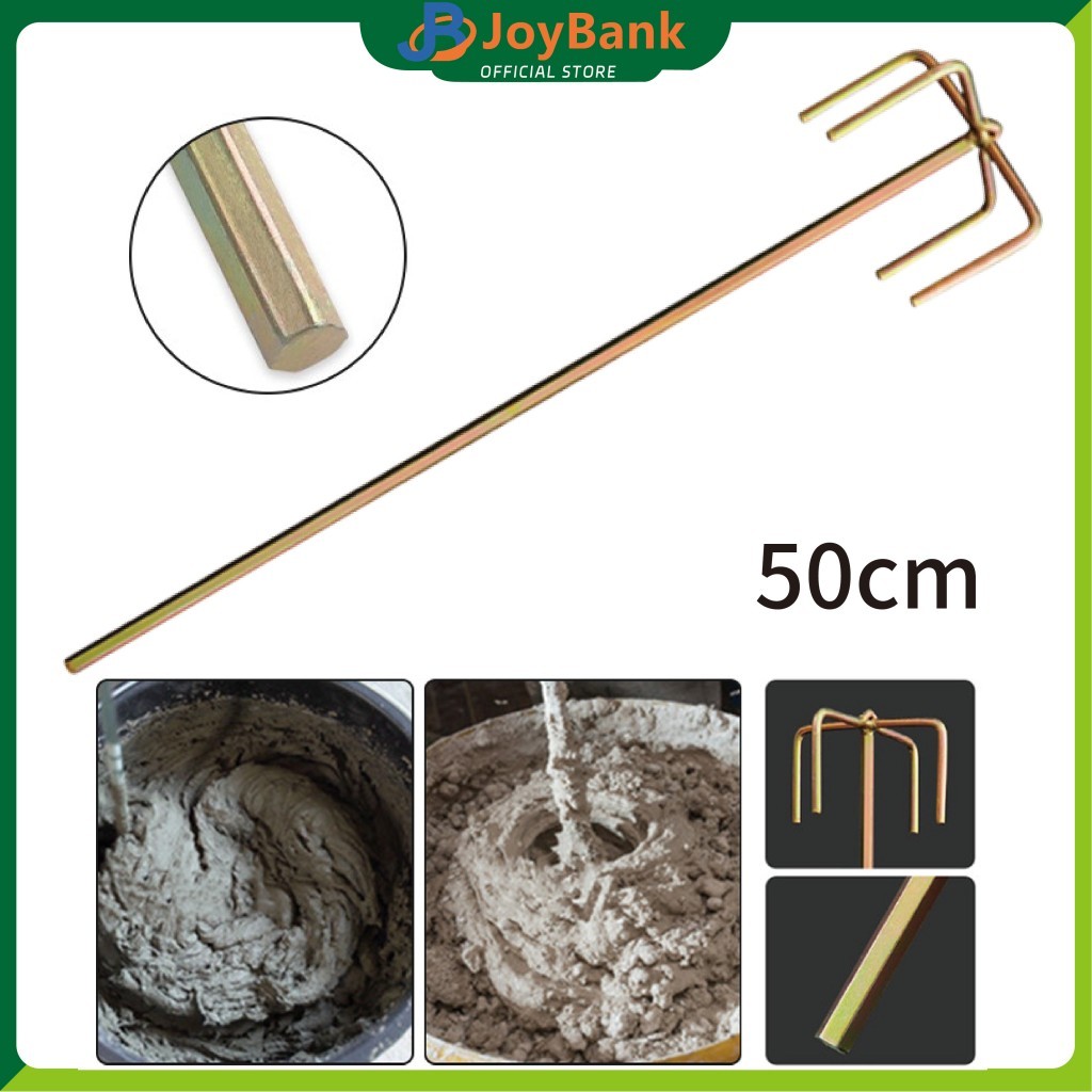 Mata Bor Mixer 50CM Alat Aduk Semen Beton Cat Tembok Multifungsi Untuk Tukang Bangunan Profesional M